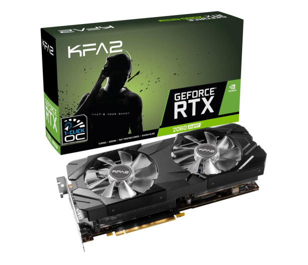 KFA2 GeForce RTX 2060 SUPER EX 1-Click OC 8GB GDDR6 - 520370 - zdjęcie